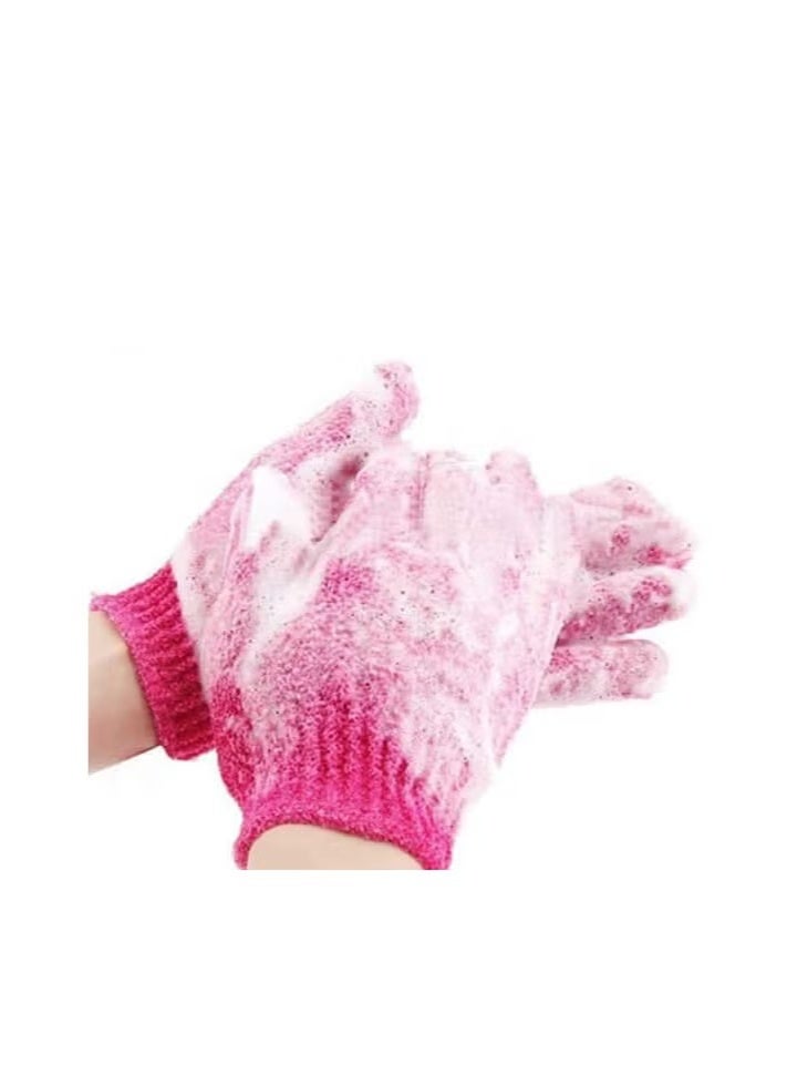 Soap & Glory Pink Exfoliating Gloves - Smooth Skin & Body Scrub Mitts