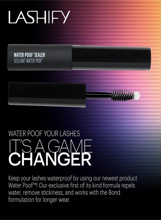 Lashify Water Poof Sealer to Remove Stickiness, Repel Water & Improve Longevity for DIY Lash Extensions, Black - Image 3