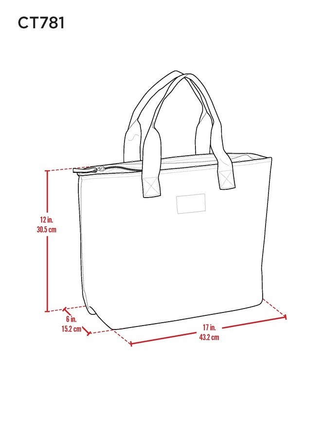 Rio Brands Rio Gear Insulated Cooler Tote Bag - Umbrella Print - Image 5