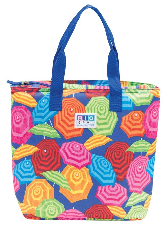 Rio Brands Rio Gear Insulated Cooler Tote Bag - Umbrella Print - Image 3
