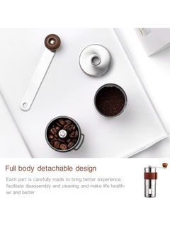 Excefore Manual Coffee Grinder, Bean Grinder, Portable Mini Coffee Grinder with Adjustable Settings, Suitable Use for Home, Office and Travel or Camping  - Image 5