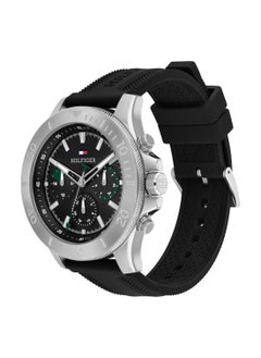 TOMMY HILFIGER Round Analog Men's Black Case Watch - 1792111  - Image 2