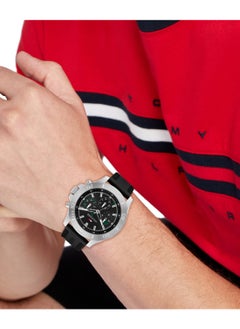 TOMMY HILFIGER Round Analog Men's Black Case Watch - 1792111  - Image 4