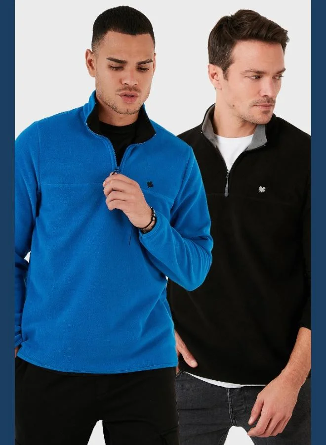 بوراتي بوراتي قميص بولو رجالي قطعتين