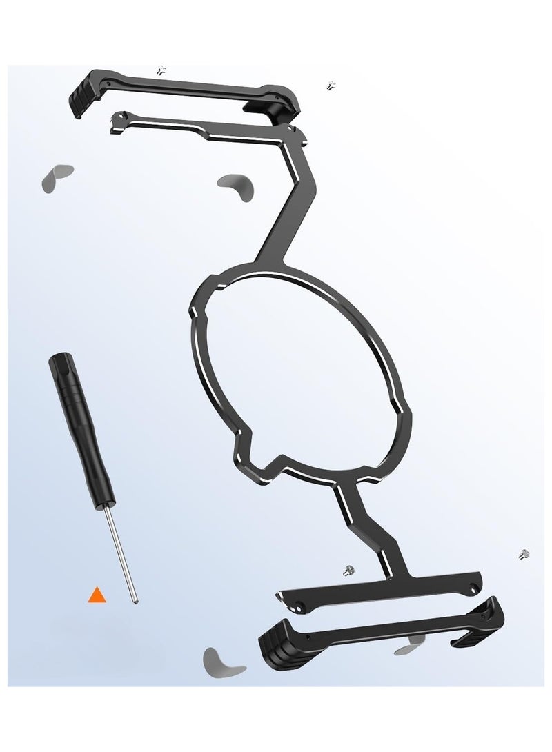 general Metal Bumper Case for Nubia Red Magic 11 Pro/11 Pro Plus Aluminum alloy frame with perforated back cover design Ultra-slim minimalist shockproof hard case - Image 3