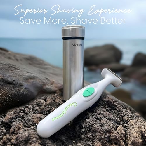 CLEANCUT ES412 - Designed for Stubble & Short Hair Maintenance Both Men and Women - Intimate and Sensitive Area Shaver - Not Meant for Long Hair - Image 5