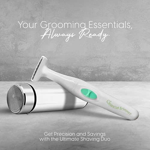 CLEANCUT ES412 - Designed for Stubble & Short Hair Maintenance Both Men and Women - Intimate and Sensitive Area Shaver - Not Meant for Long Hair - Image 4
