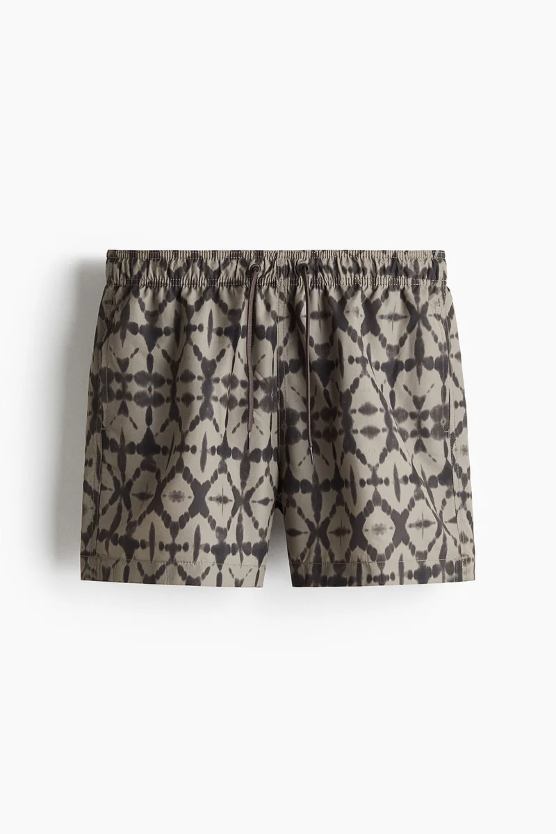H&M  Patterned swim shorts for Men | Best Price UAE