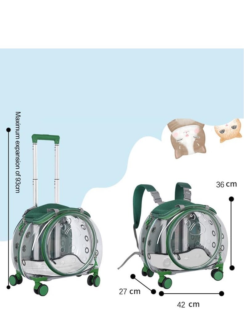 RATSAW Pet Outing Portable Trolley Case Multi-Use Handheld Airline Case Cat Bag Dog Bag  - Image 5