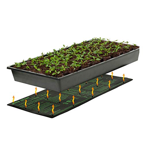 Hydrofarm Jump Start MT10006, 17 Watt UL Certified Seedling, 8.875"x19.5", Black - Image 3