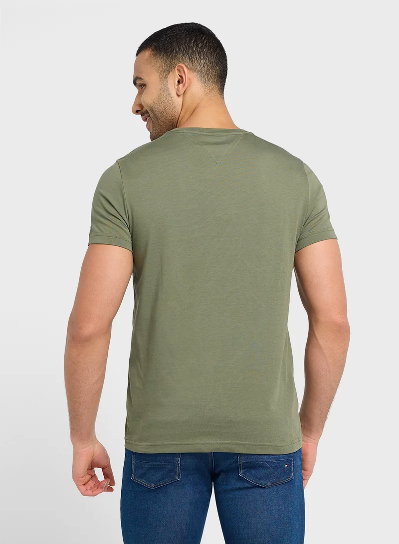 TOMMY HILFIGER Logo Crew Neck T-Shirt