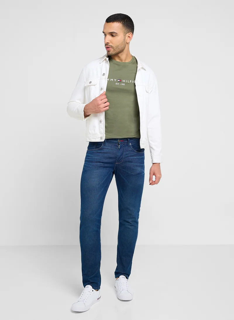 TOMMY HILFIGER Logo Crew Neck T-Shirt