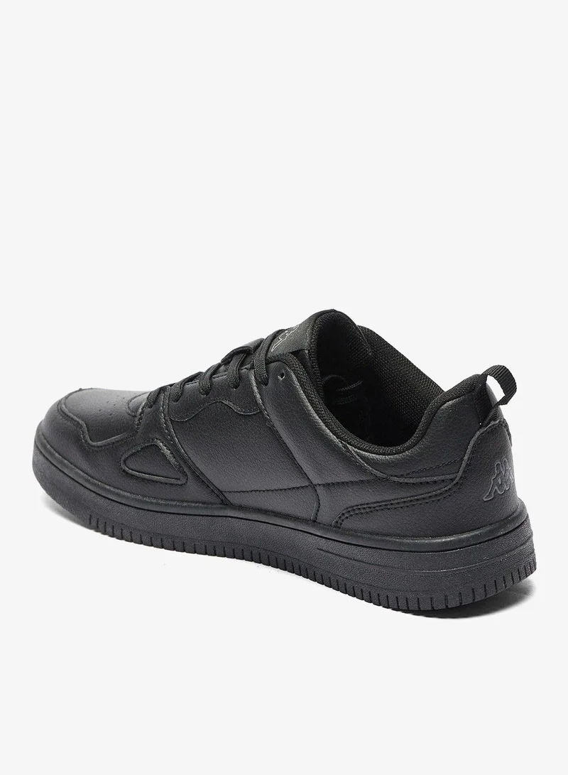 Kappa Black Lace-Up Low-Ankle School Sneakers for Women | Best Price UAE