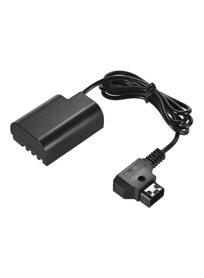 NIBEMINENT DC Coupler Cable Dummy Battery Adapter 21x13.5x1cm Black  - Image 3