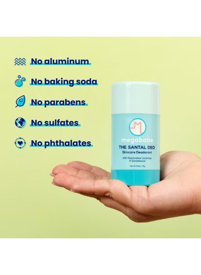 ميجا بابي مزيل العرق ميجابيب ذا سانتال ديو للعناية بالبشرة 75 جرام - Image 4