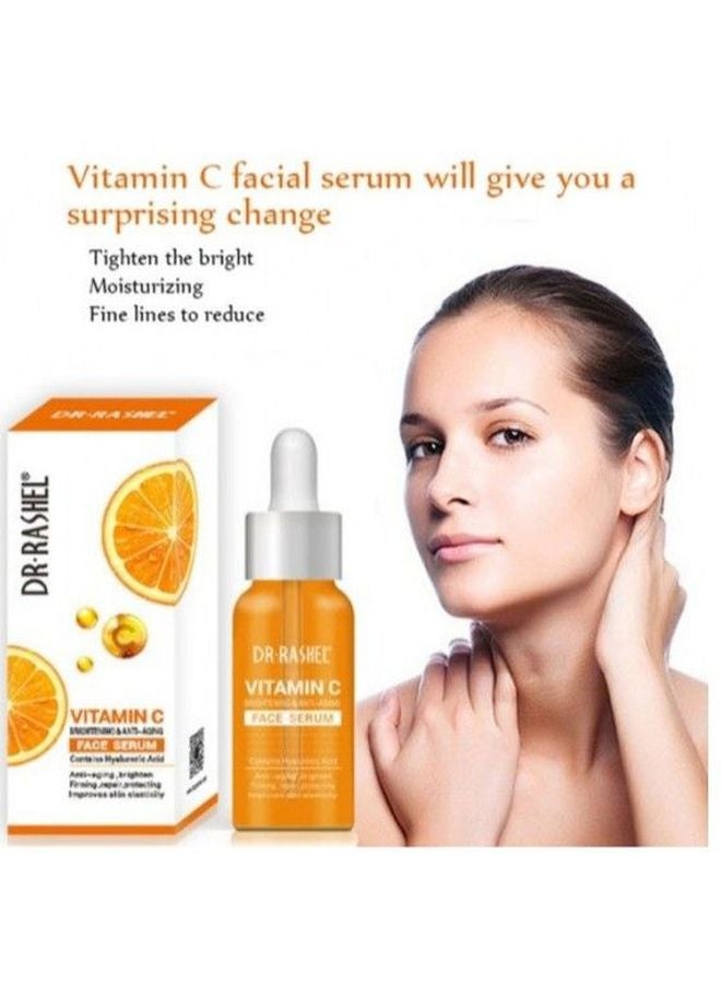 DR. RASHEL Vitamin C Eye Brightening Anti-Aging Serum Orange 30ml - Image 5