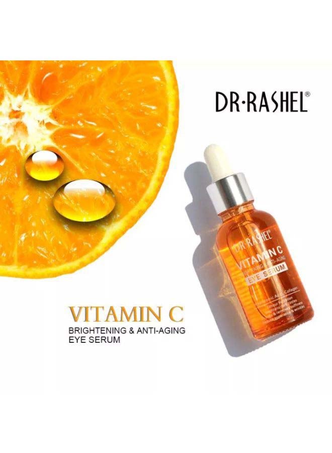 DR. RASHEL Vitamin C Eye Brightening Anti-Aging Serum Orange 30ml - Image 3