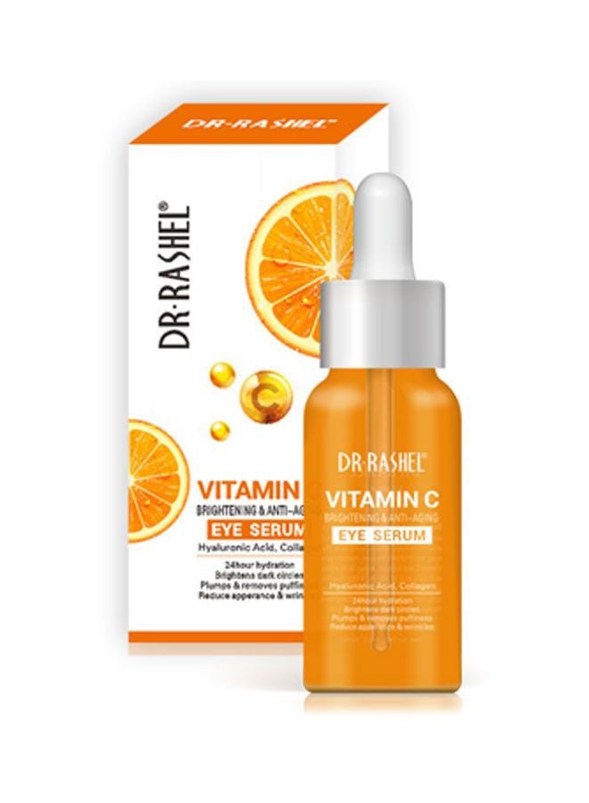 DR. RASHEL Vitamin C Eye Brightening Anti-Aging Serum Orange 30ml - Image 2