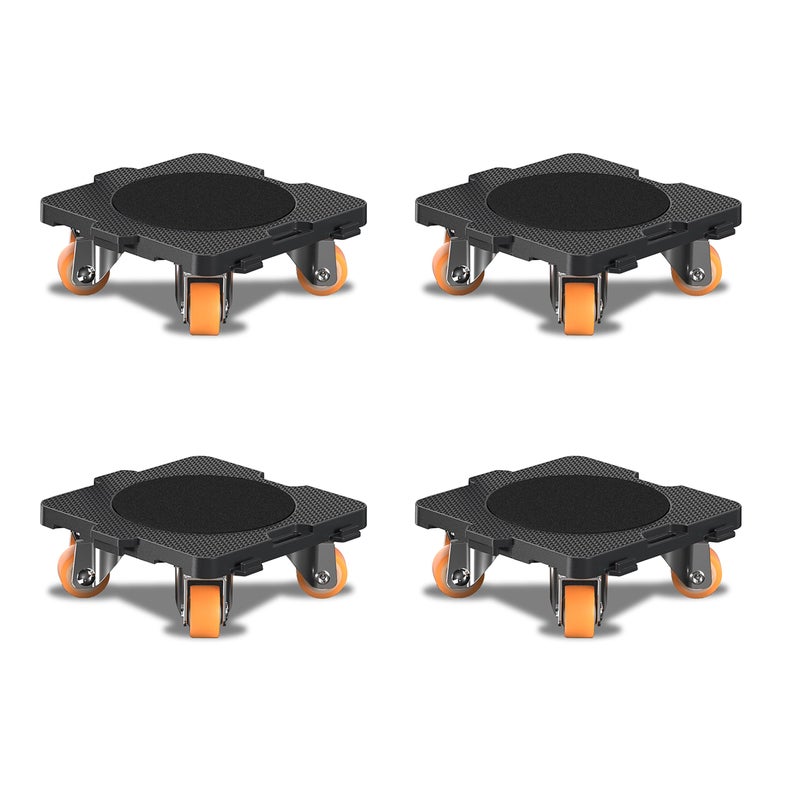 ONEON Add-on 4Pack Connectable Dolly Furniture Movers with 360 Rotating Wheels with Bearing - Image 1