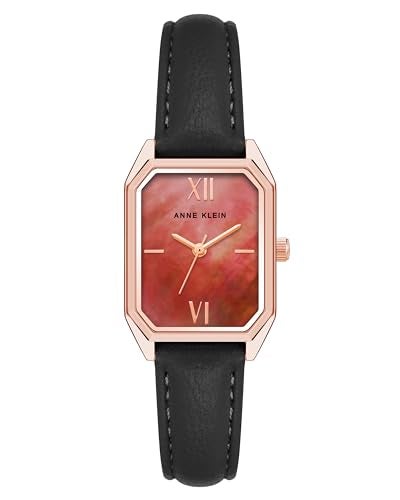 Anne Klein Womens Leather Strap Watch - Image 1