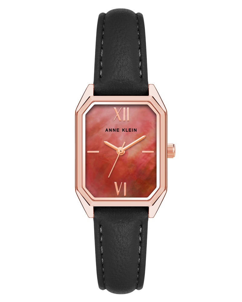 Anne Klein Womens Leather Strap Watch - Image 2