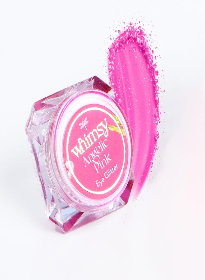 ويمسي ظلال عيون لامعة للبنات من ويمسي بيوتي | ظلال عيون براقة بألوان تدوم طويلاً | مكياج آمن مع جليتر صالح للأكل للأطفال | من 4 إلى 16 سنة | عضوي، طبيعي، خالٍ من المواد الكيميائية (وردي) - Image 2