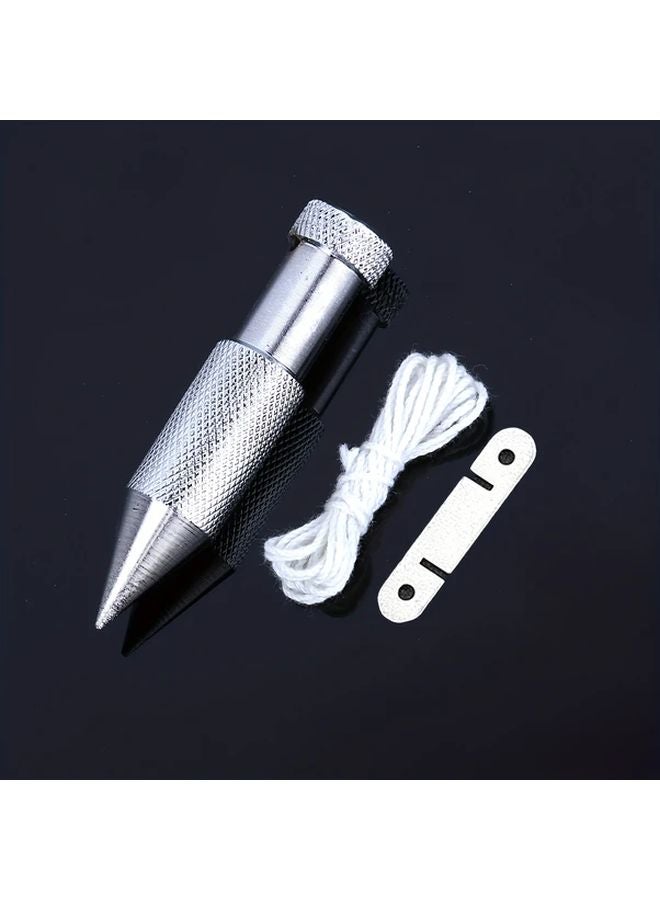 Heavy Duty Metal Plumb Bob Pendant For Construction Woodworking And Floor Leveling - Image 1