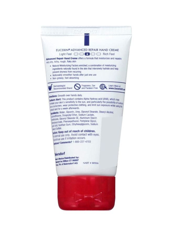 Eucerin Advanced Repair Hand Cream 2.7 OZ. 2.7ounce - Image 4