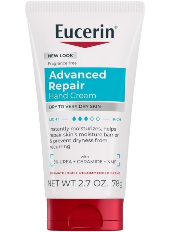 Eucerin Advanced Repair Hand Cream 2.7 OZ. 2.7ounce - Image 1