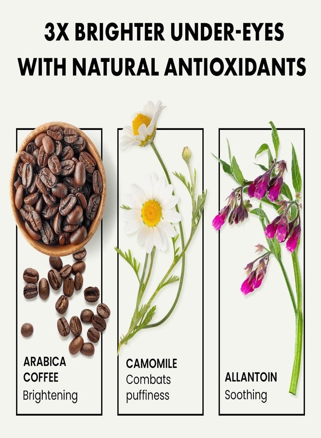 Eclat Skincare Eye Serum with Hyaluronic Acid - Hydrating Formula for Wrinkles, Fine Lines, Crow’s Feet & Eye Bags - Lightweight Serum for Dark Circles and Puffiness - Firming & Brightening 0.5 fl oz - Image 3