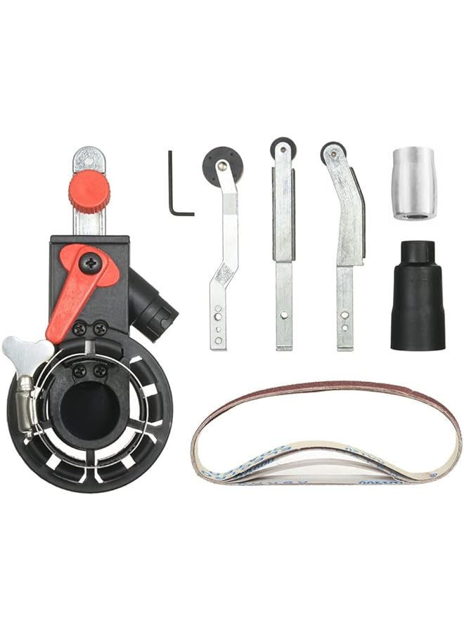 erorex Multifunction Mini Diy Sander Sanding Belt Adapter Bandfile Belt Sander For 115Mm 4.5 Inch And 125Mm 5 Inch Electric Angle Grinding Machine - Image 1