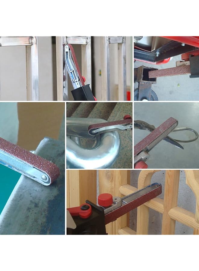 erorex Multifunction Mini Diy Sander Sanding Belt Adapter Bandfile Belt Sander For 115Mm 4.5 Inch And 125Mm 5 Inch Electric Angle Grinding Machine - Image 3