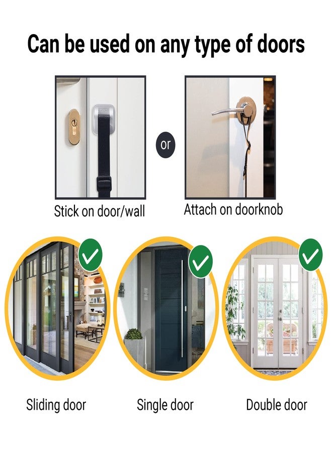 SVD.PET (2-Pack Puppy Bell Doorbells, Dog Bells for Potty Training, Attach to doorknob or Anywhere Near the Door, Length and Height Adjustable (Black) - Image 4