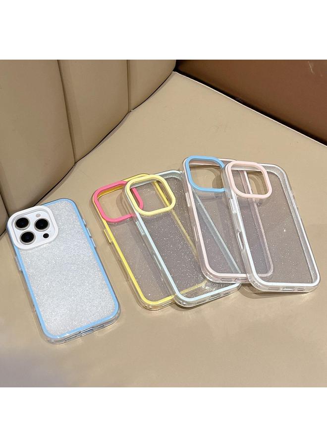 S-TOP Case For iPhone 14 Pro Glitter Contrast Color PC Hybrid TPU Phone Case - Image 2