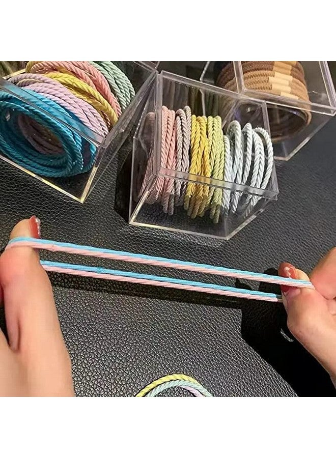 GITGRNTH Hair Band For Women, Hair Band For Girls, Ponytail Hair Holder For Girls, Elastic Hair Band For Women, Hair Ties For Women, Rubber Bands For Girls (Multicolor) (50) - Image 5