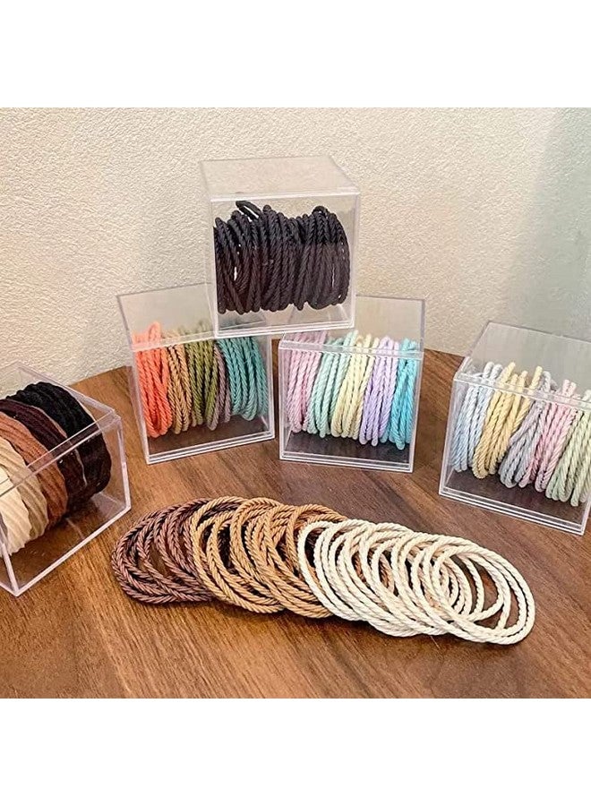 GITGRNTH Hair Band For Women, Hair Band For Girls, Ponytail Hair Holder For Girls, Elastic Hair Band For Women, Hair Ties For Women, Rubber Bands For Girls (Multicolor) (50) - Image 4