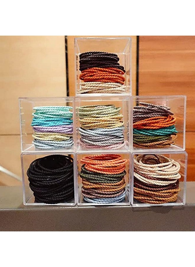 GITGRNTH Hair Band For Women, Hair Band For Girls, Ponytail Hair Holder For Girls, Elastic Hair Band For Women, Hair Ties For Women, Rubber Bands For Girls (Multicolor) (50) - Image 3