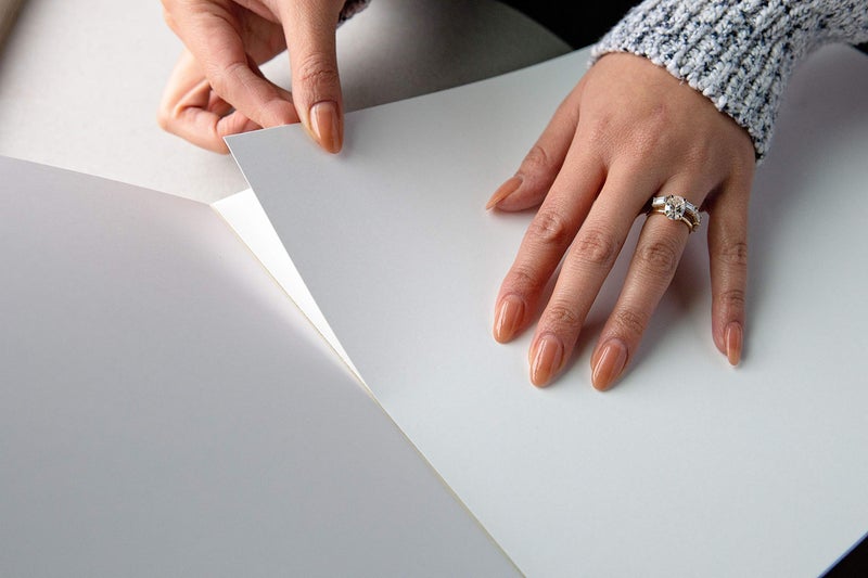 Strathmore 300 Series Bristol Paper Pad, Smooth, Tape Bound, 14x17 inches, 20 Sheets (100lb/270g) - Artist Paper for Adults and Students - Markers, Pen and Ink - Image 3