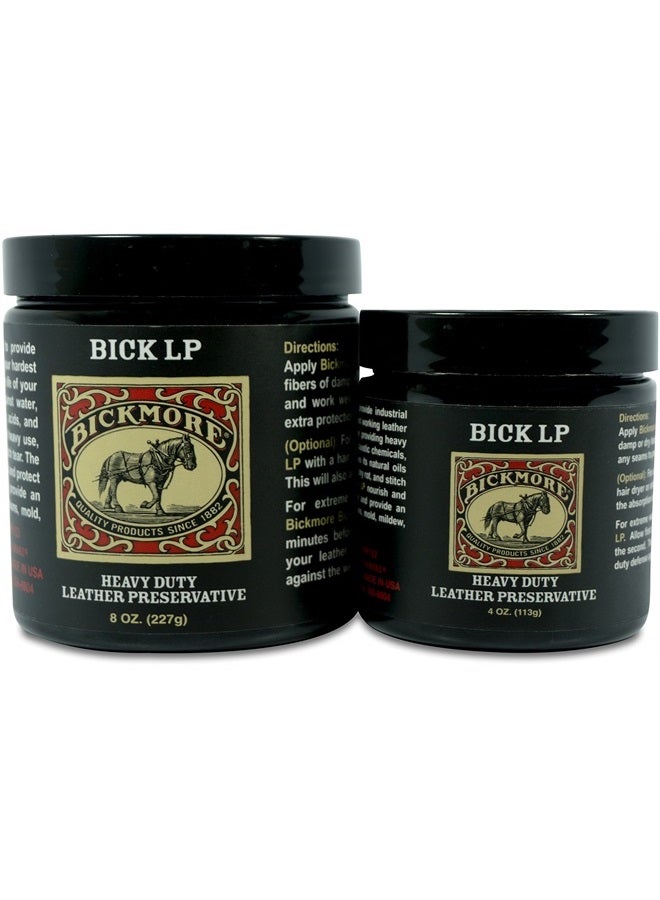 Bickmore Leather Conditioner, Scratch Repair Bick LP 4oz - Heavy Duty LP Leather Preservative | Leather Protector, Softener and Restorer Balm for Dry, Cracked, and Scratched Leather | Made in USA - Image 5