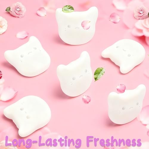 PurifyLogix 6PCS Universal Pets Deodorizing Pods for Automatic Cat Litter Box, Odor Remover for Fumoi Automatic Cat Litter Box, Camellia Flower Scented, Long-Lasting Fragrance, Keep Home Fresh - Image 3