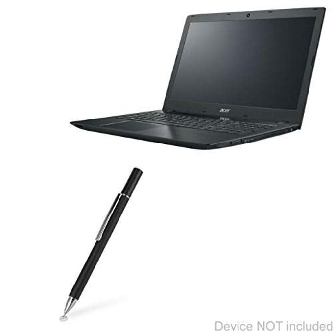 BoxWave Stylus Pen Compatible With Acer Chromebook Spin 311 (R721T) Finetouch Capacitive Stylus, Super Precise Stylus Pen Jet Black - Image 1
