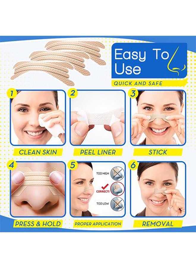 EELHOE Sleepright BreathingNasal Strips Patch to Help Stop Snoring, Snoring Solution and Instant Relief for Nasal Congestion Caused By Colds and Allergies - Image 4