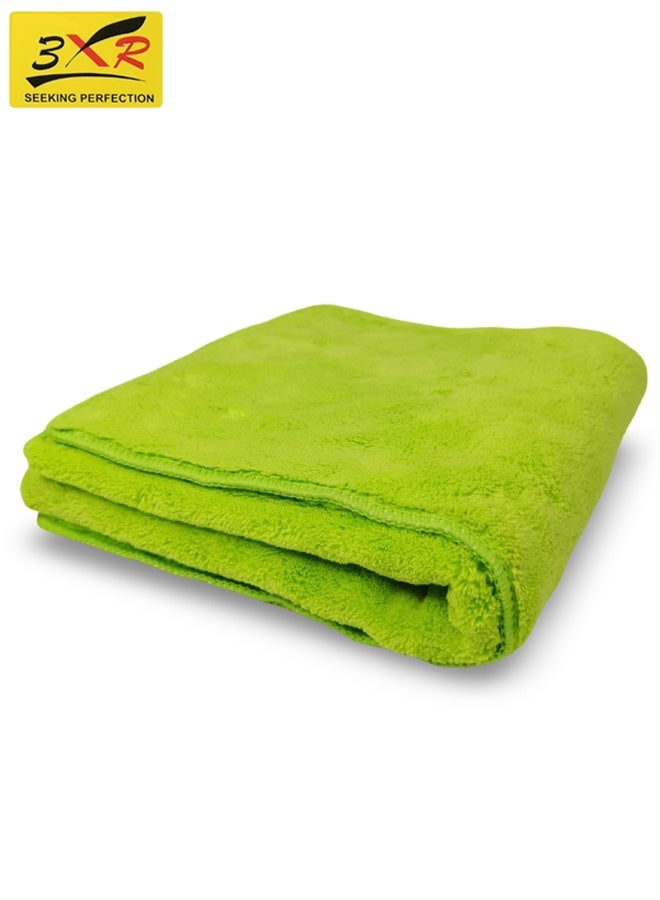 3 اكس ار منشفة 3XR من الألياف الدقيقة تيري عالية الوبر | فائقة النعومة، سريعة الجفاف، مضادة للبكتيريا والروائح | متينة وقابلة لإعادة الاستخدام لتنظيف السيارات والاستخدام المنزلي (40×60 سم) - Image 2