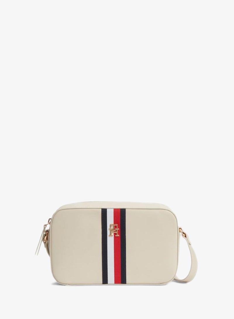 TOMMY HILFIGER TH Monogram Plaque Crossbody Bag - Image 1