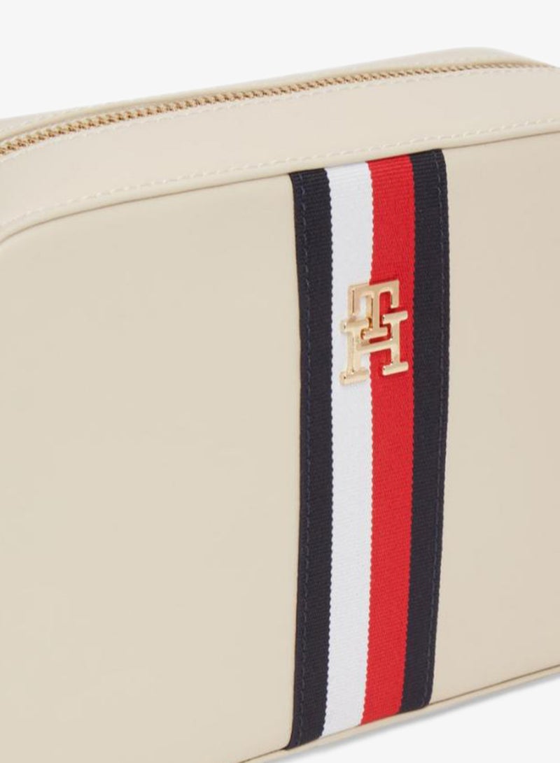 TOMMY HILFIGER TH Monogram Plaque Crossbody Bag - Image 5