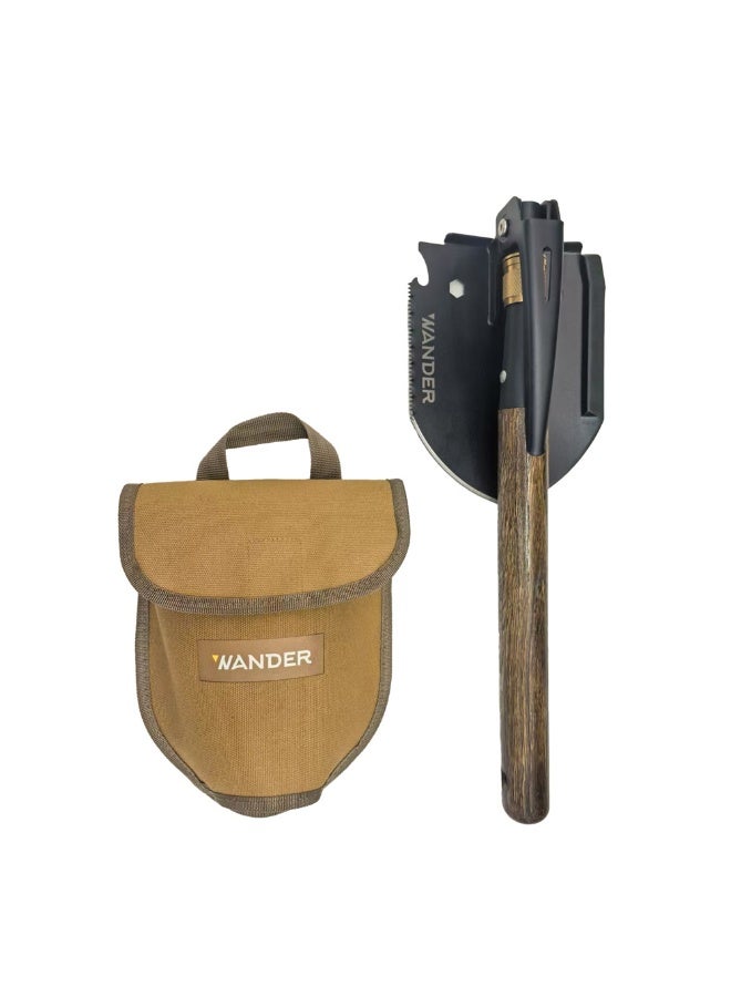 Wander Wooden Handle Hiking Shovel Steel - Wander - Image 2