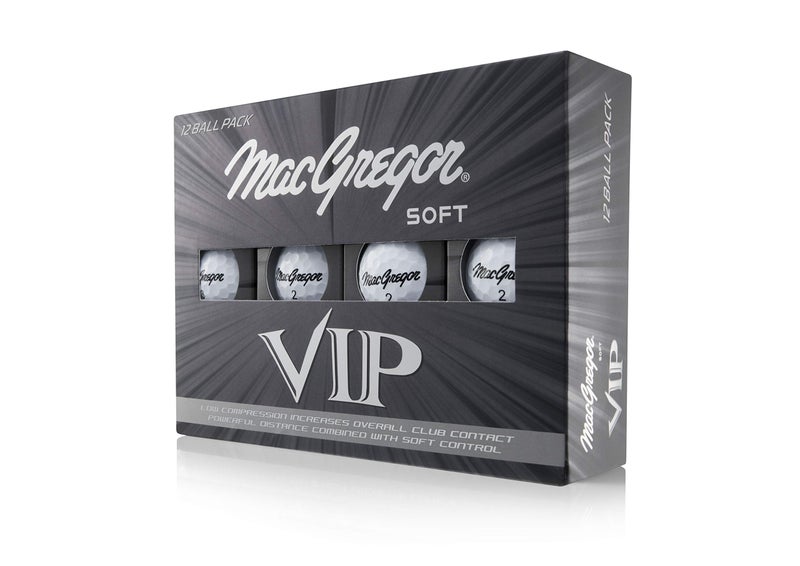 MACGREGOR VIP Soft Golf Balls – White (Pack of 12) - Image 5