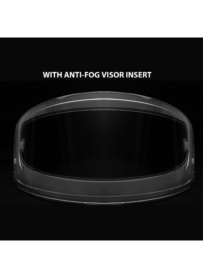 Generic Anti-Fog Film for Motorcycle Helmet Anti Fog Visor Insert - Universal Fit Fog Resistant Film Clear Shields Lens Insert 272mm x 88mm  - Image 5