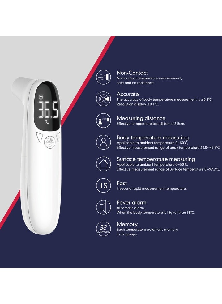 0TO1 TECH - Non-Contact Infrared Handheld Thermometer, 45g - Image 1