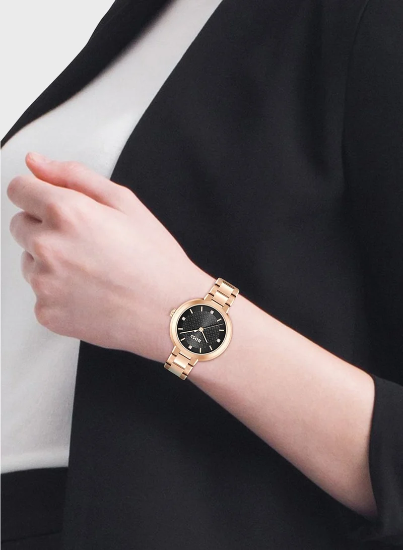 BOSS Steel Strap Analog Watch